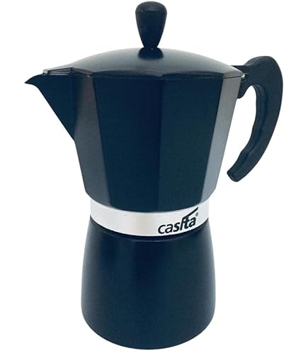Cafeteira Moka Italiana Em Cabo De Madeira 3 Xícaras | Amazon.com.br